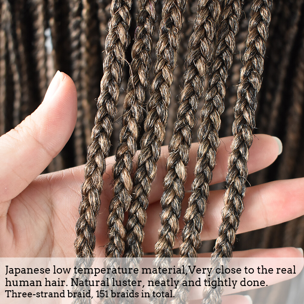 Hand Braided Swiss Lace Front Updo Bun Cornrow Braids Women Wigs Baby Hair 35″