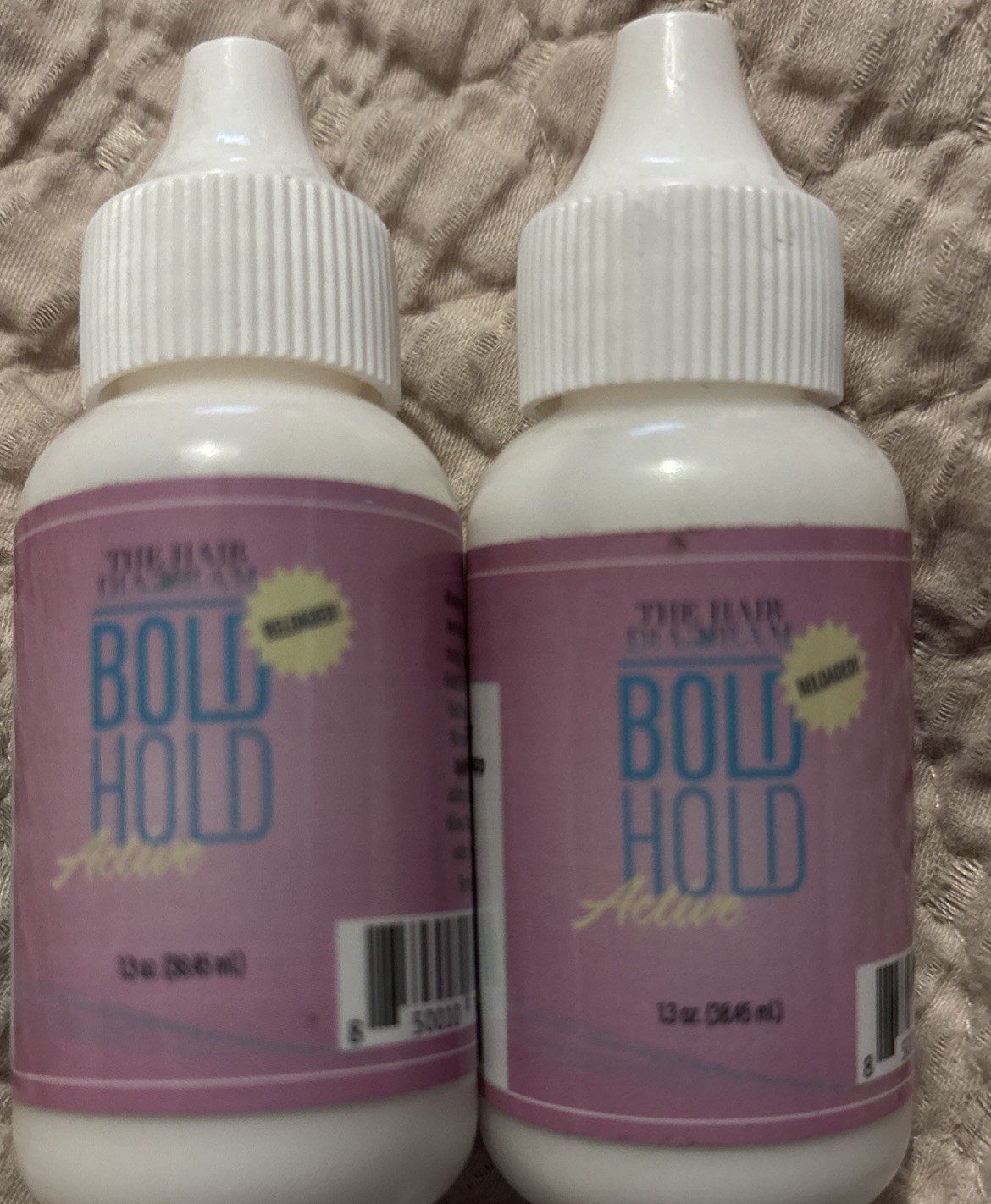 2 – Bold Hold Active – Reloaded – Hair Wig Adhesive Glue – Oily Skin – 1.3 Oz