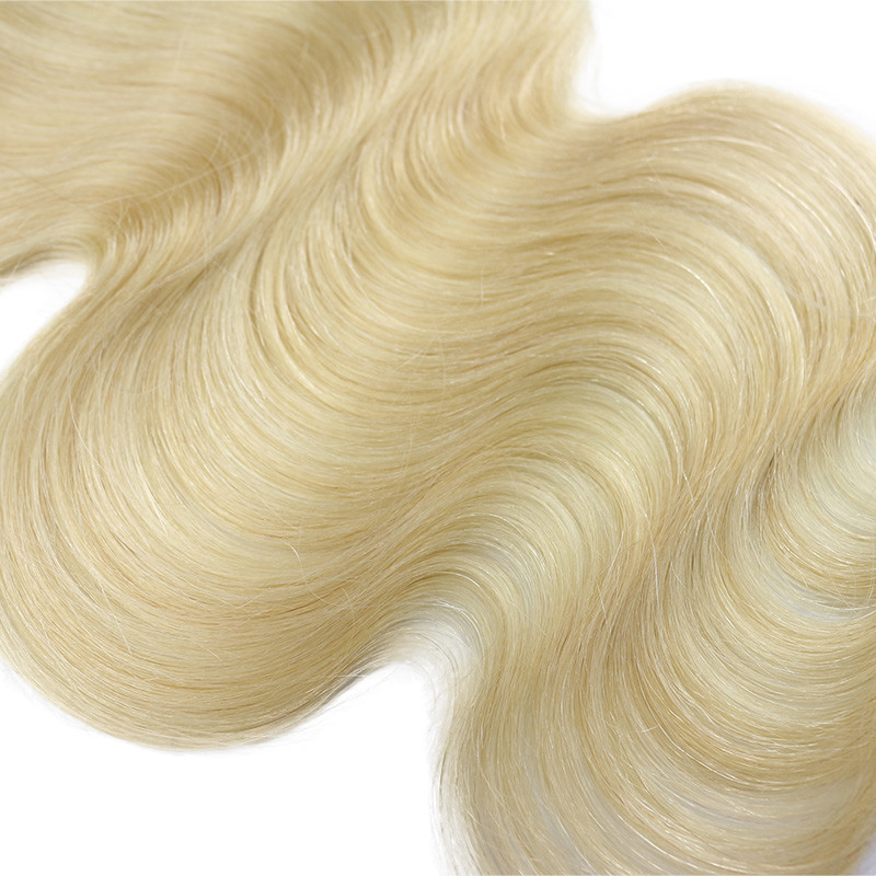 Blonde 613 & 1B/613 Lace Closure 4*4 Body Wave Free Part 100 human Hair
