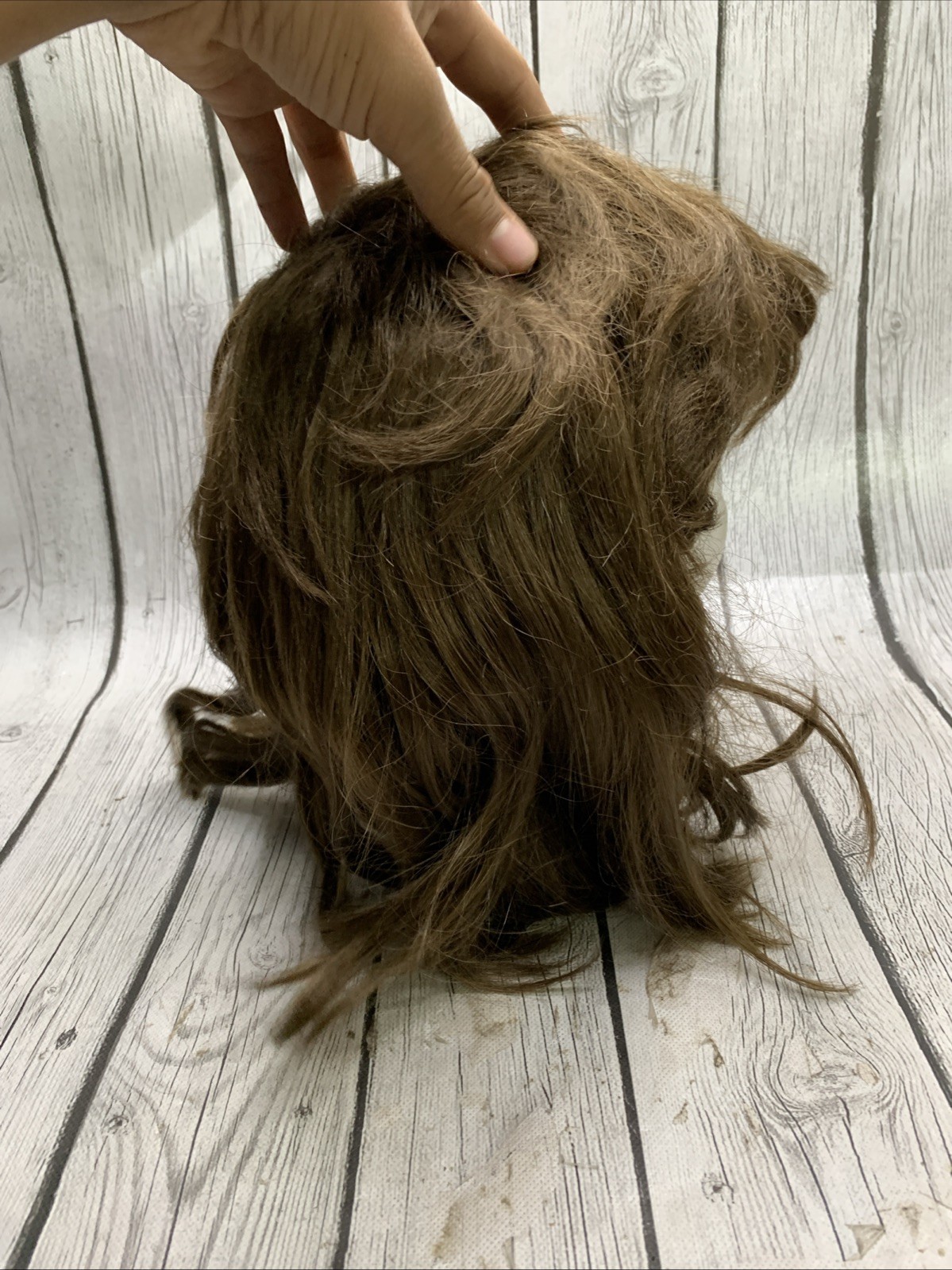 Elura Wig Brunette Short Hair 100% Modacrylic Short Brown