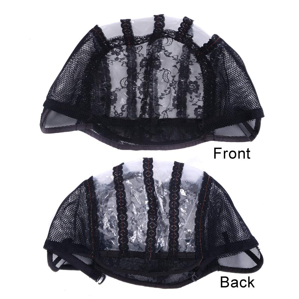2 pcs/lot Wig Caps for Making Wigs with Elastic Band on the Back Easy Weaving Wi