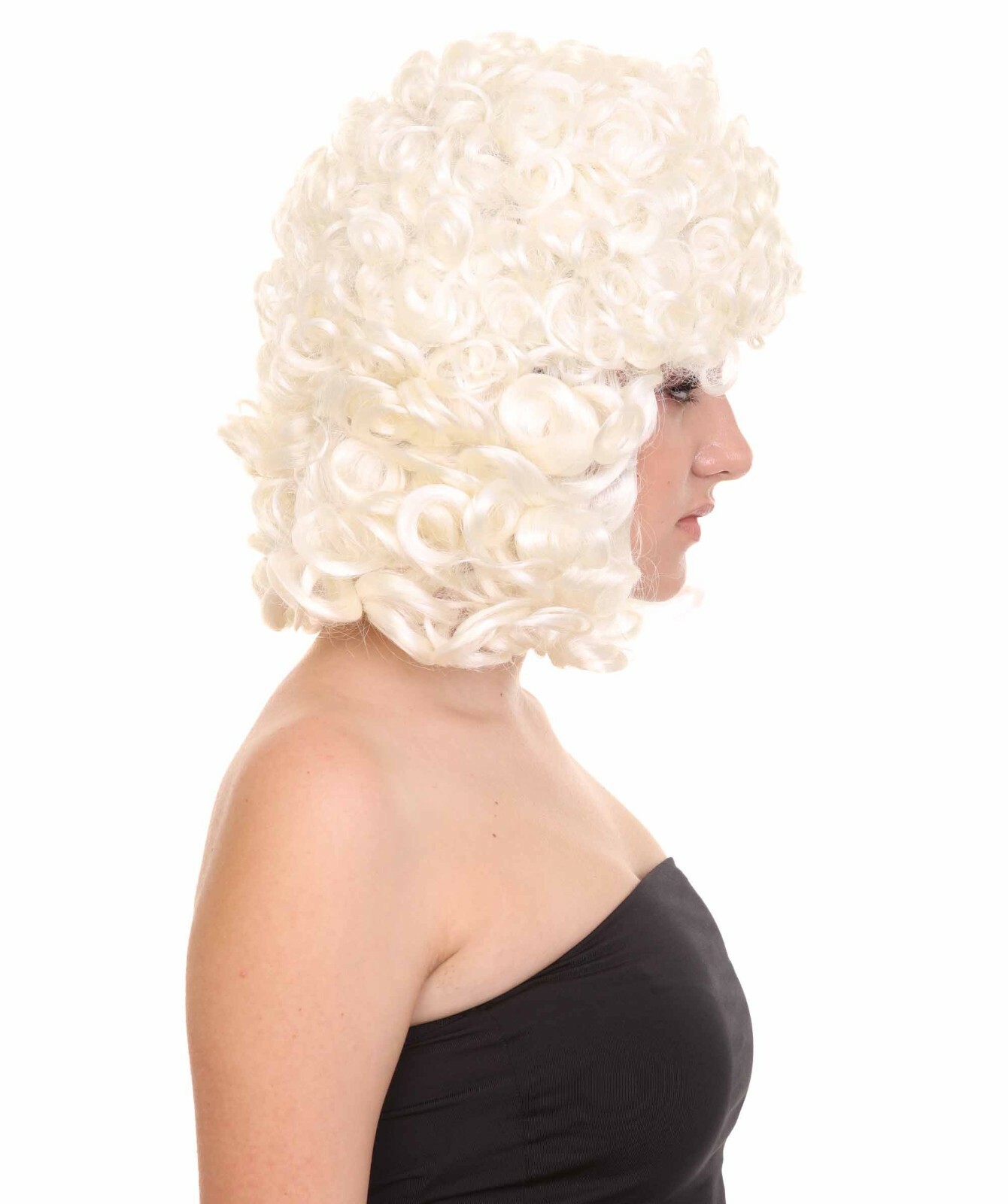 Women Judge Wig , Multiple Color TV/Movie Wig, Flame-retardant Synthetic Fiber