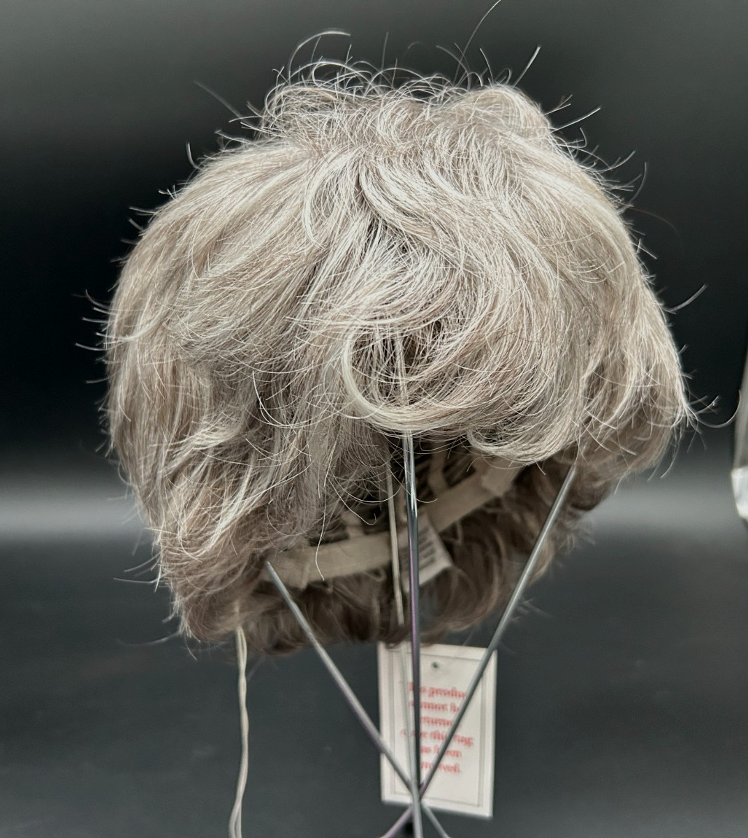 New Paula Young Short Hair Wig Adjustable Salt & Pepper Gray A5504 Abby 51/60A