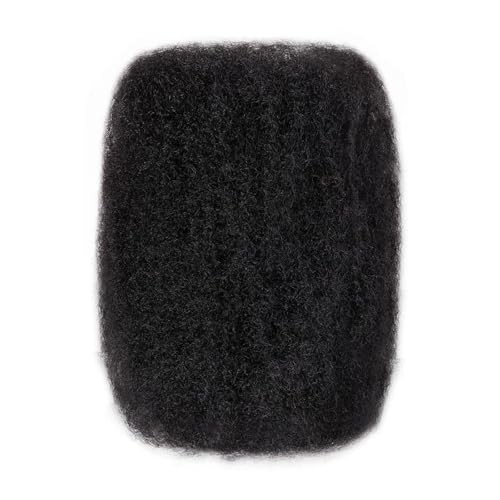 Afro Kinkys Bulk Human Hair 10 Inch 30g, 100% 10 Inch (Pack of 1) Natural Black