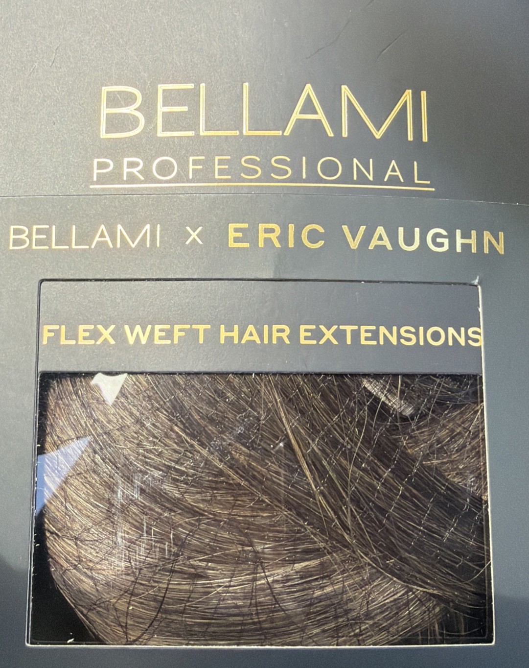 Bellami Hair Extensions 16” Flex Weft mocha cookie