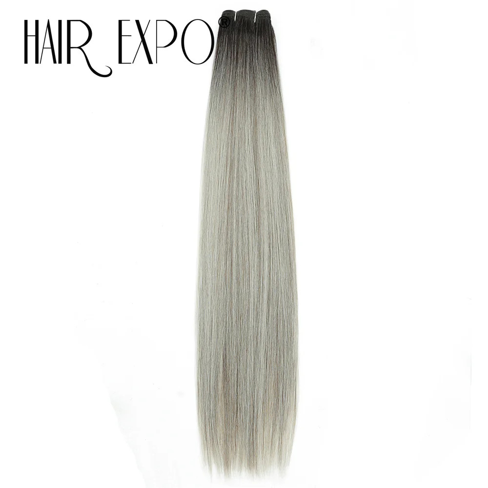 Protein Straight Hair Weave 26 Natural Soft Heat Resistant Synthetic Fiber Hair