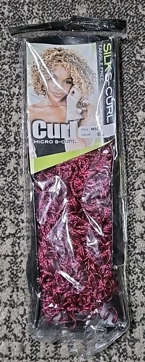 Curl Silk Micro S-curl Tangle Free Style Extension MSC Color BG