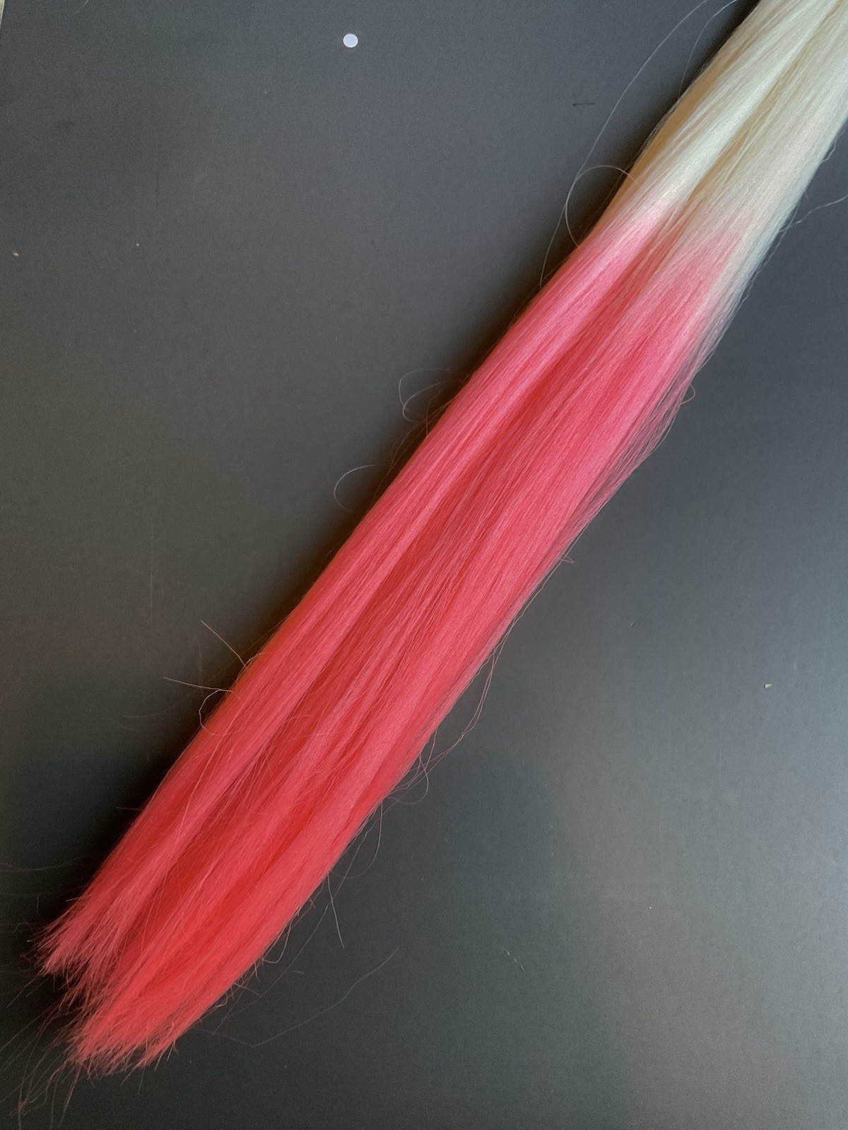 Reusable tie in braided ponytail extensions festival, rave, softball/sports