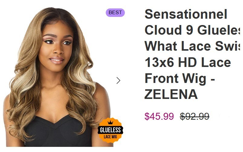 Sensationnel Zelena Wig NEW w/tag
