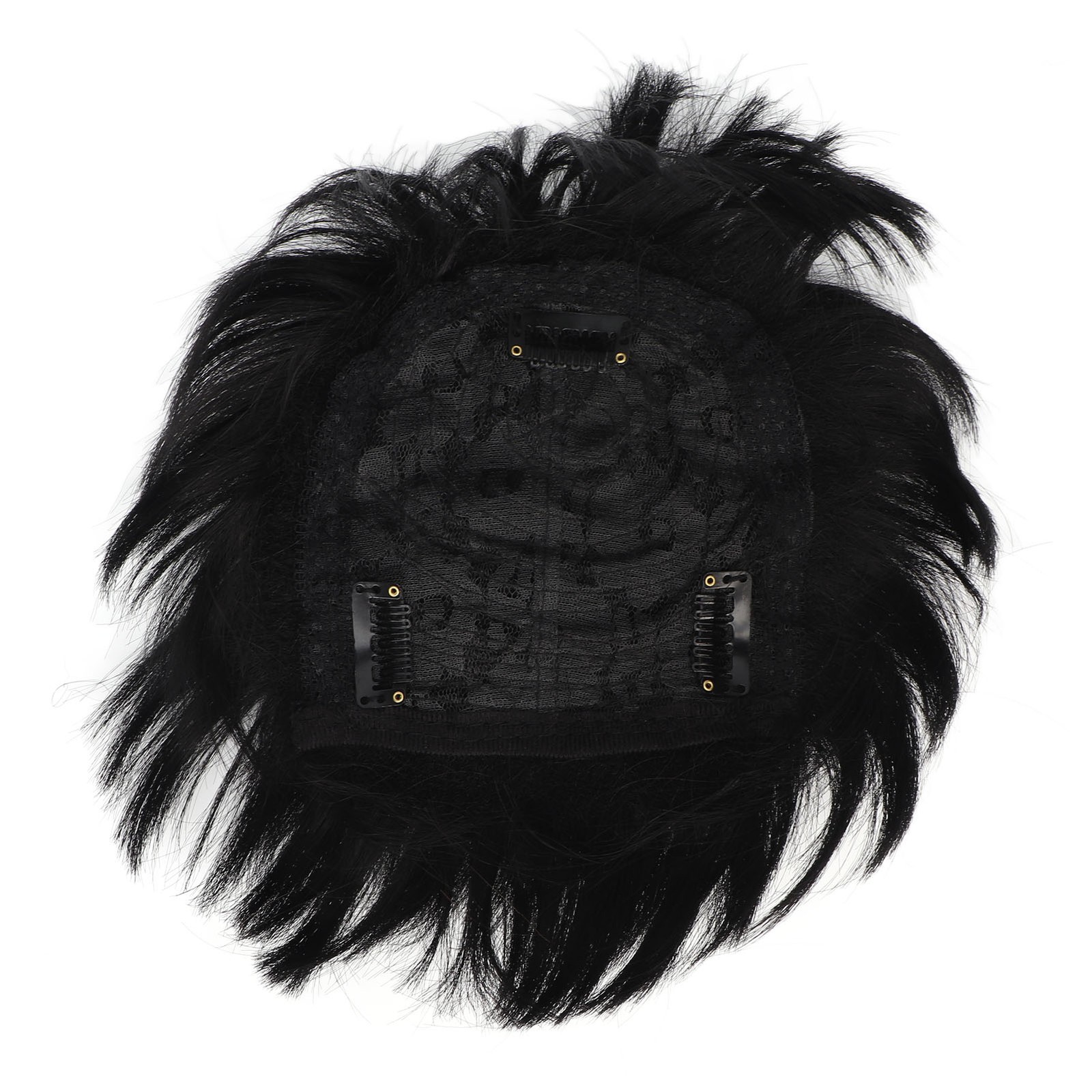 ­Men Short Toupee Fashionable Handsome Comfortable Breathable Men Hair Topper