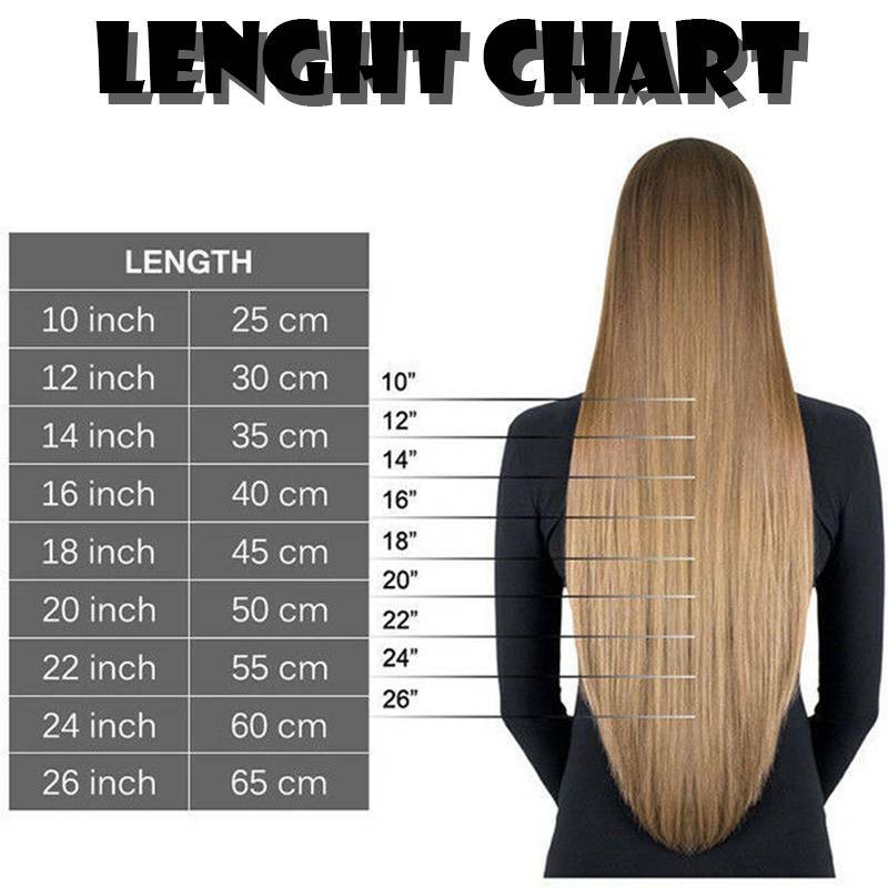 Bulk Colours 8 Pieces 18 CLips In Hair Extensions Thick As Human Curly Straight