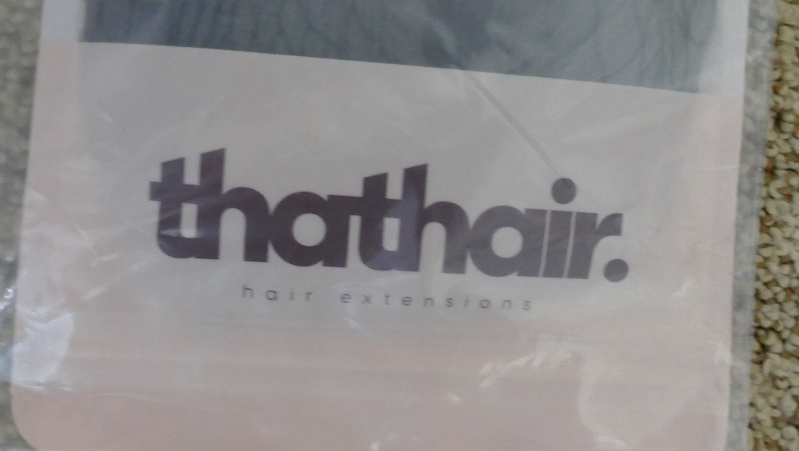 That Hair Extensions Dark Grey Set 18″ NEW AM02 #171