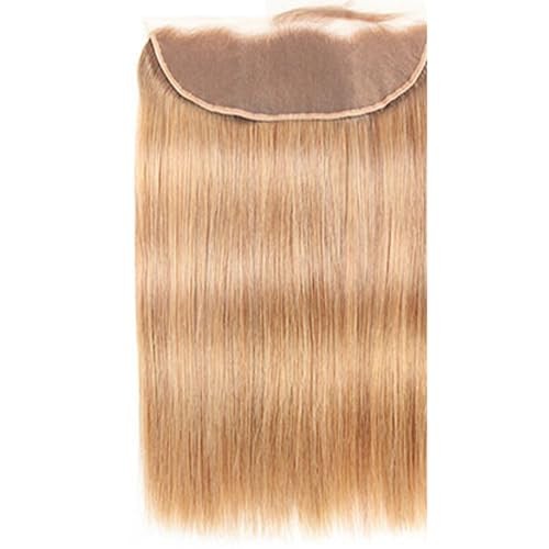 27 Blonde Lace Closure 13×4 HD Transparent Frontal 10 Inch Brazilian Virgin Hair