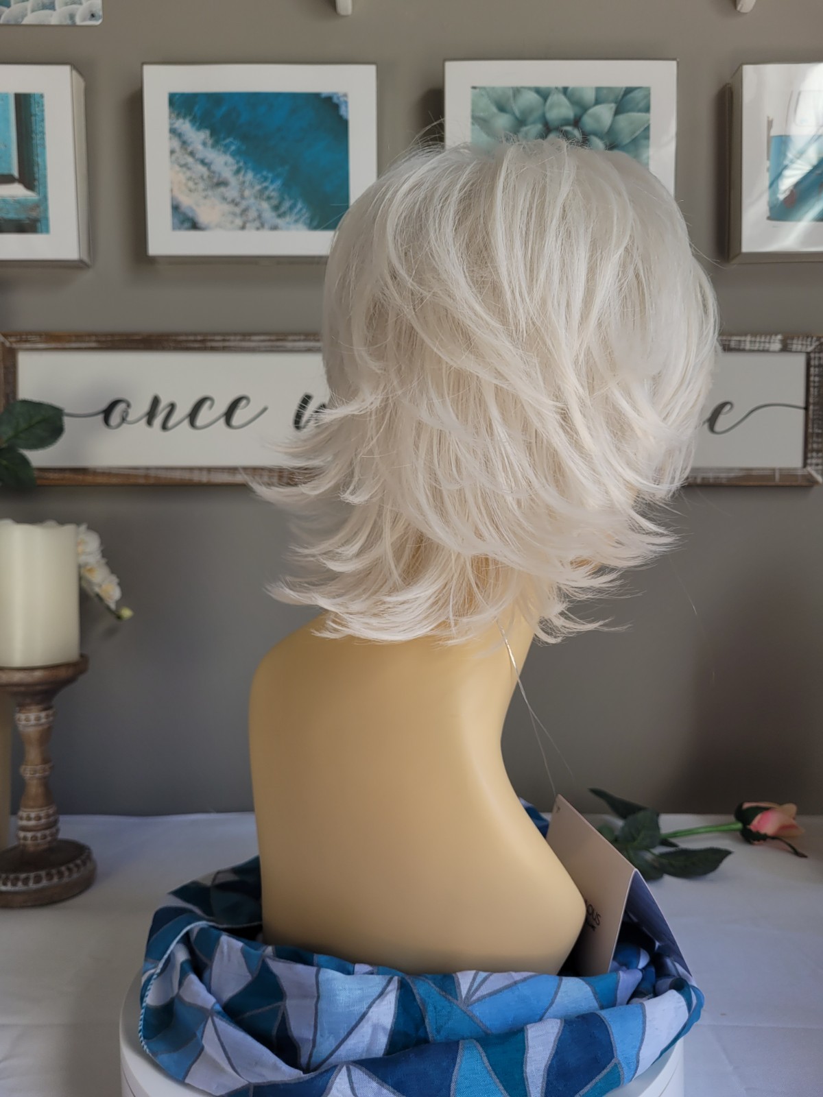 RAZOR CUT SHAG🔥 | TressAllure | Color 1001 – White | SEXY WIG | Big Volume