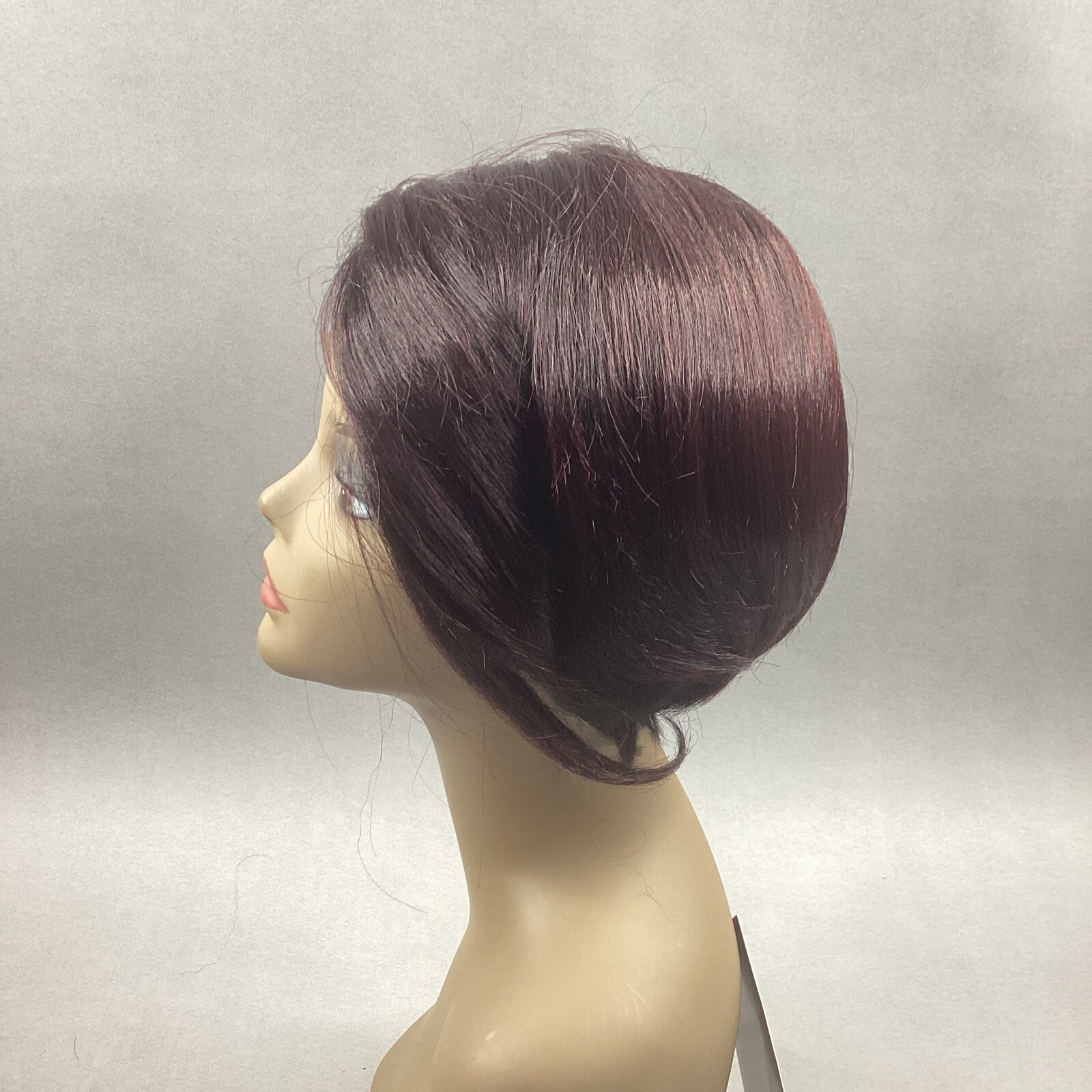 H/H Avanza Short Straight #S1B/112 Black Burgundy 100% Human Hair Blend Full Wig