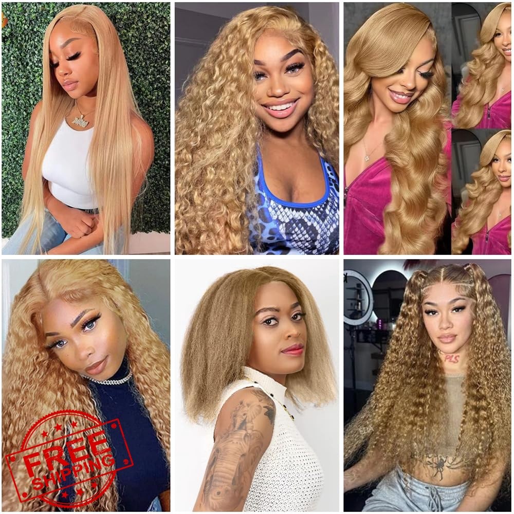 GtaiiReu 20-24″ #27 Blonde Yaki Bundles
