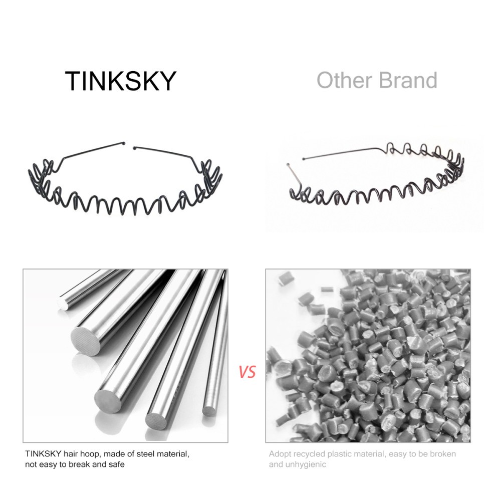 Unique Design Fashion Accessories Hair Bands for Men Hairband Sports Loop