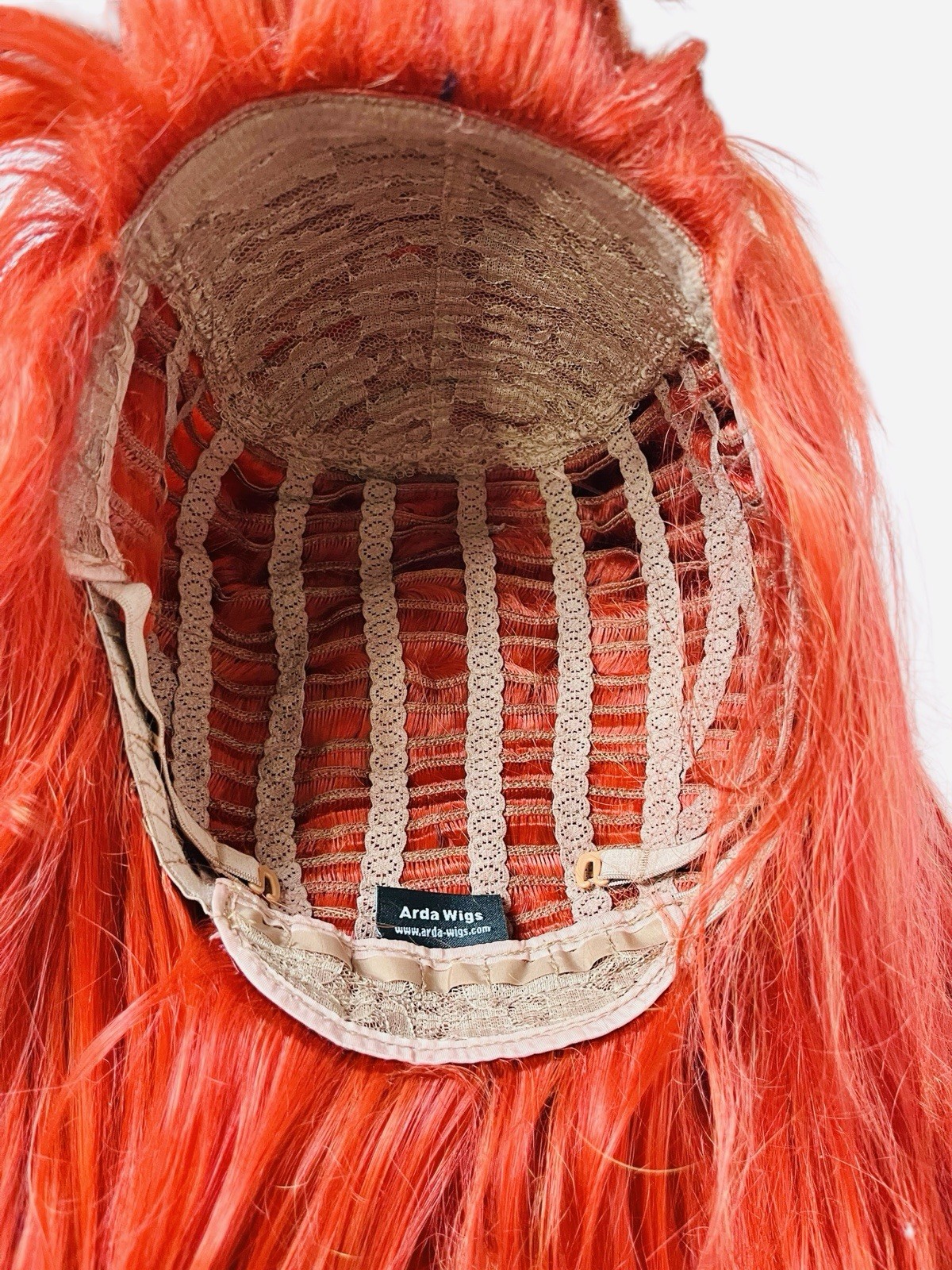 Arda Wigs Little Mermaid Wig Long Red Hair Cosplay Halloween Costume Hair