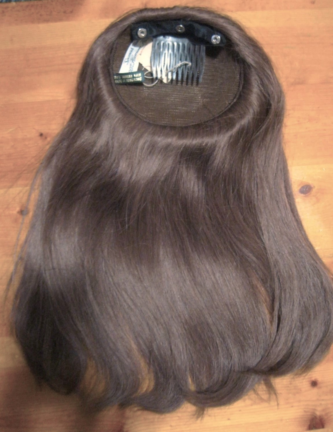 Vintage 100% Human Hair Fall from the 1970’s -#9 Brown NEW with tags