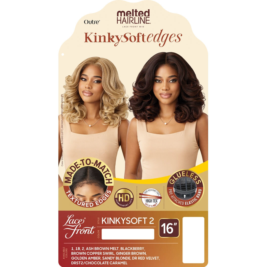 Outre Synthetic Melted Hairline Hd Lace Front Wig – Kinkysoft2