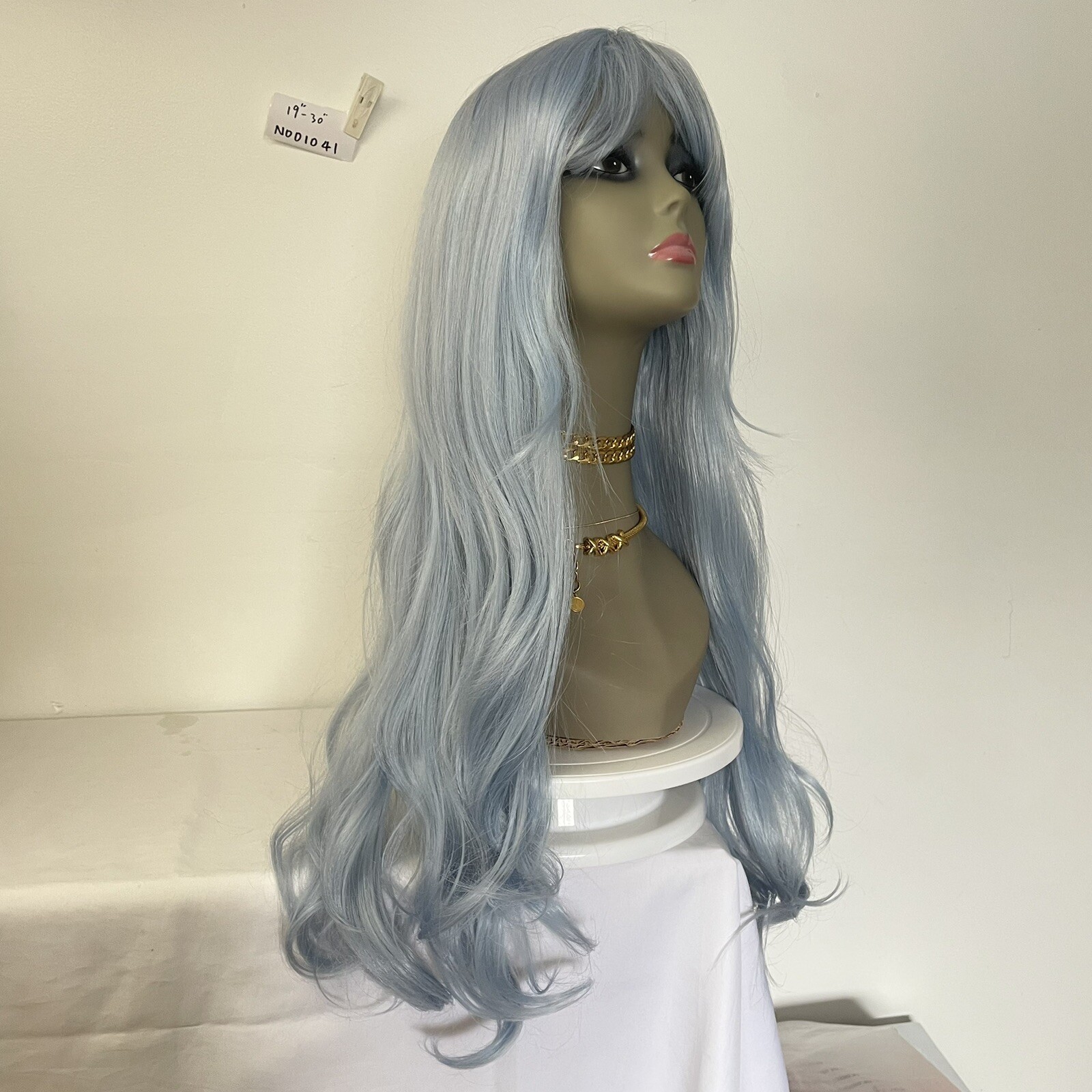 WIG. NO01041 (19-30 inch)adjustable elastic band.