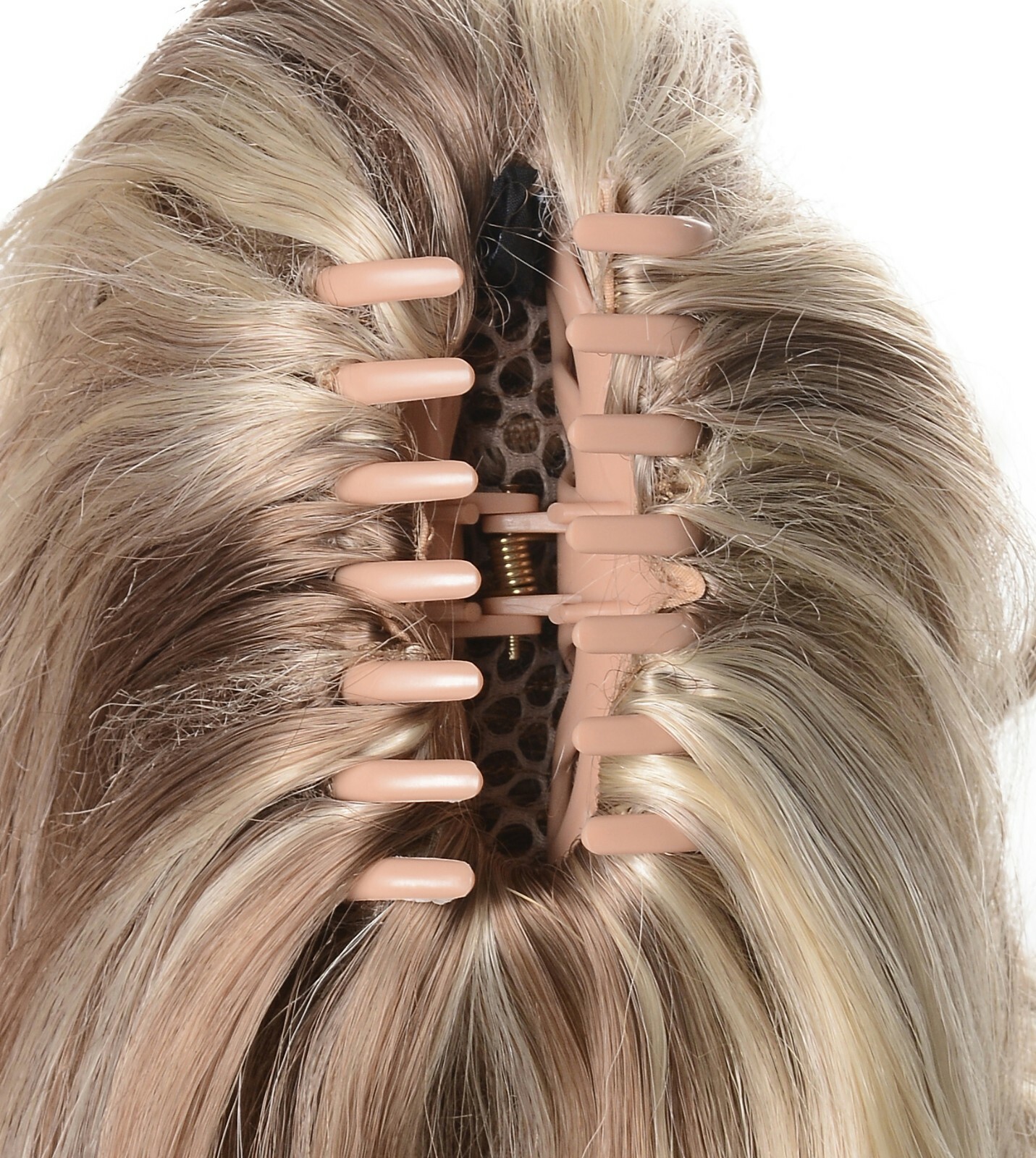 Onedor 15″ Synthetic Fiber Curly Ponytail Hair Extension with Clip-in Jaw Clips