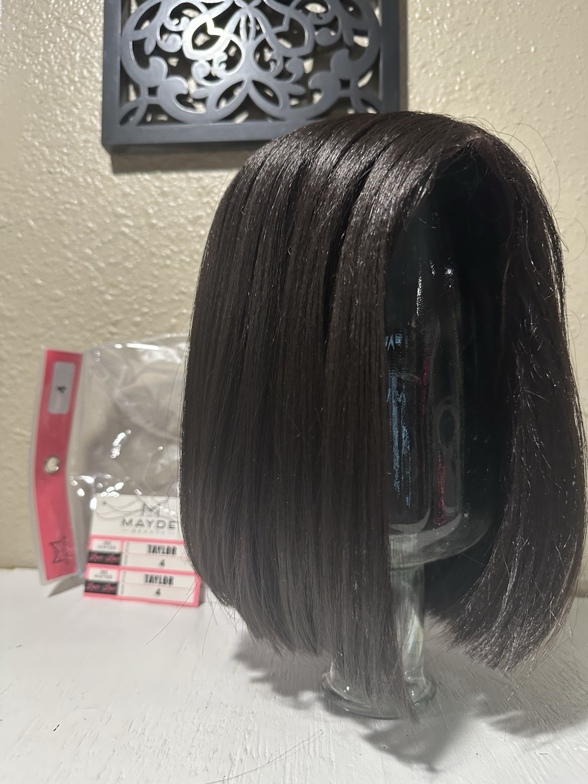 Mayde Beauty “Lace and Lace” Taylor wig. Synthetic, heat safe. New in package.