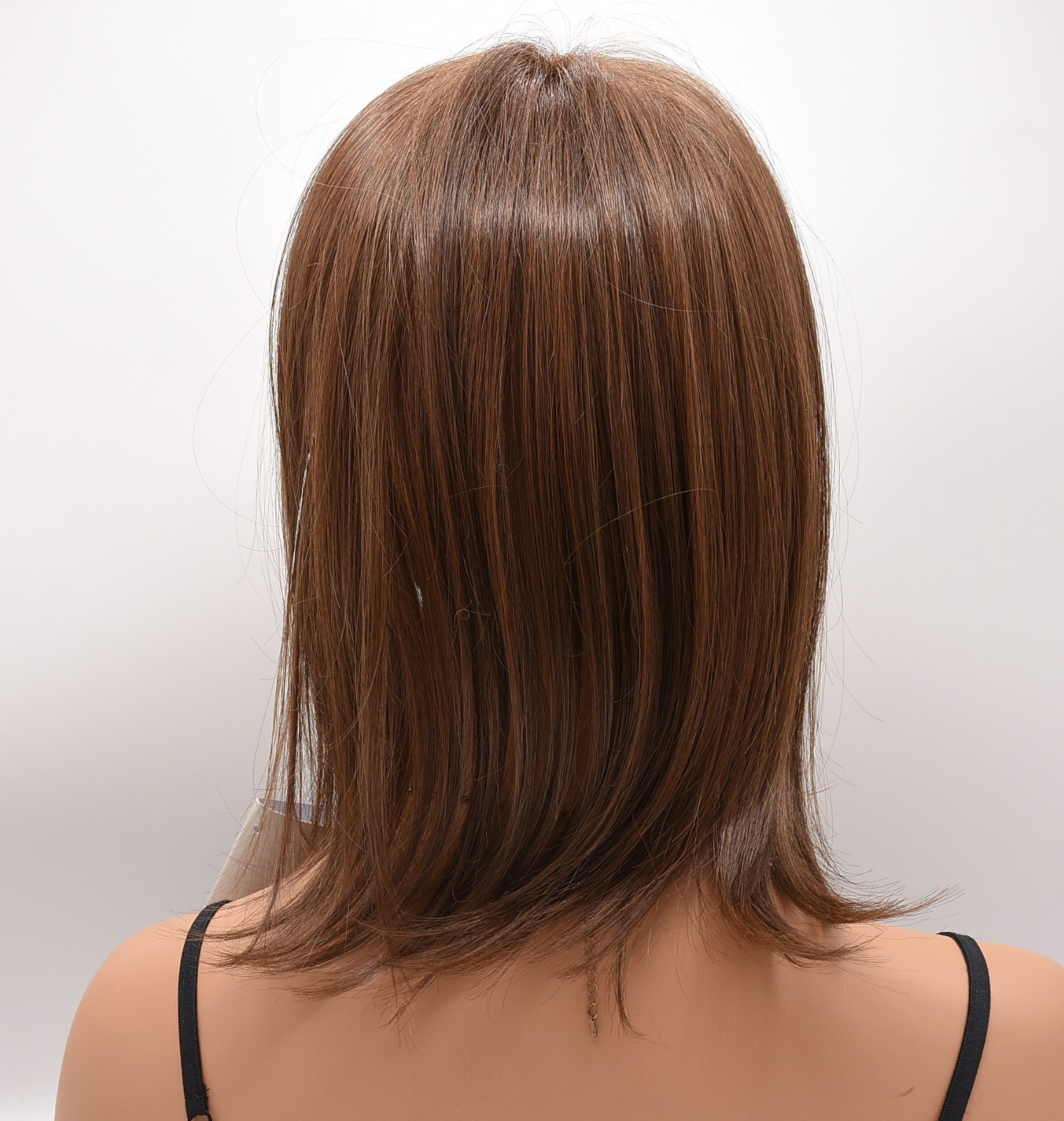 TOP TREND LACE HD 14″ STRAIGHT TOPPER by JON RENAU, 6/33, Mono Top + Lace Front