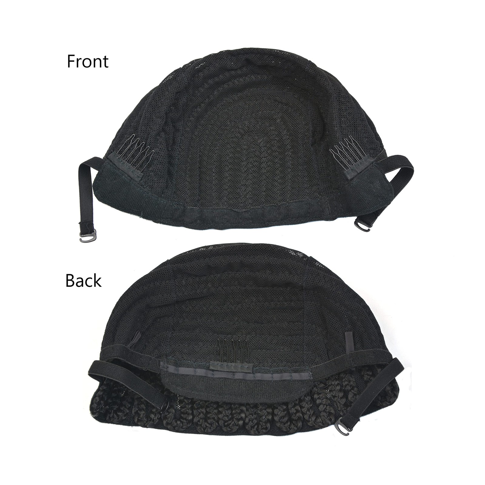 YTBYT Braided Wig Caps Cornrows Wig Caps Braided Cap with Adjustable Straps f…