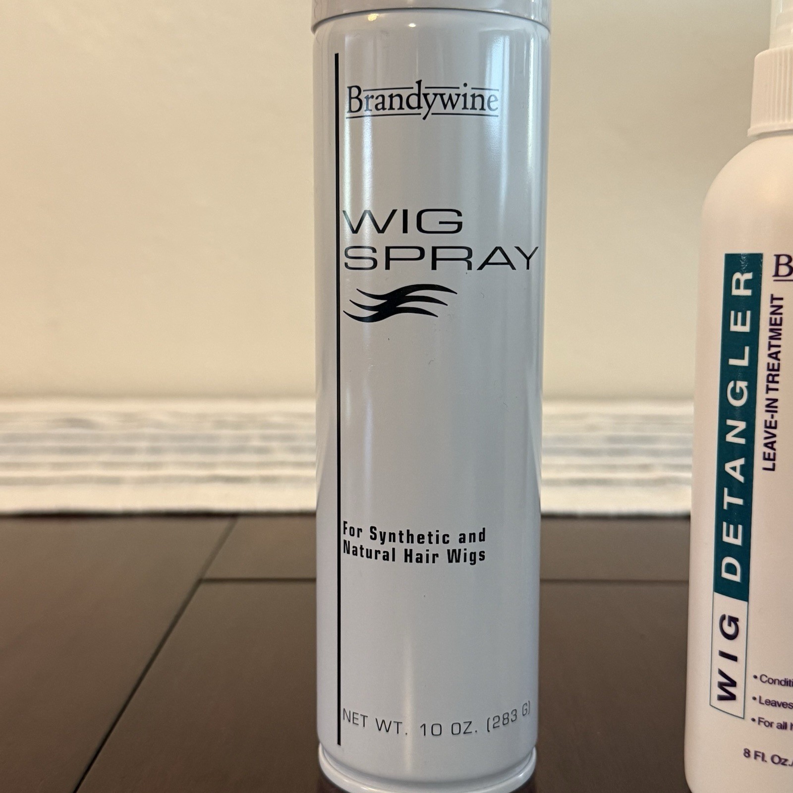Brandywine Wig Care Set: Spray 10oz, Detangler 8oz, Shampoo 8oz Water Soluble