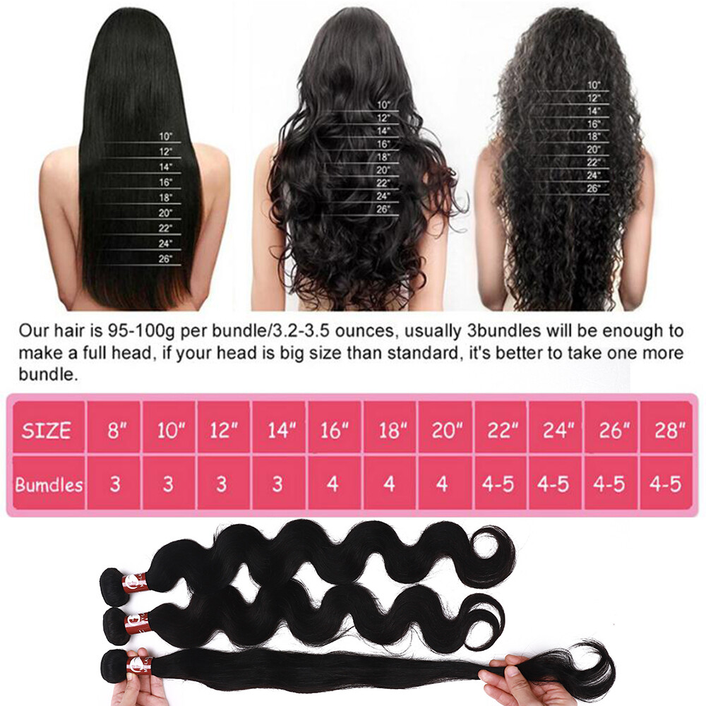 Wavy Brazilian 100% Virgin Human Hair Extensions Weave Bundles Blonde Thick Q360
