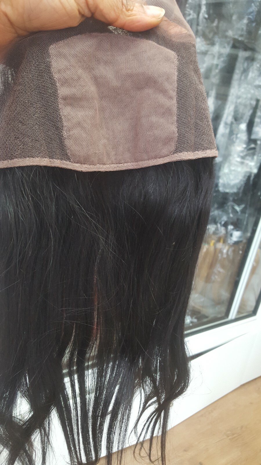 22INCH BRAZILIAN SILK BASE FRONTAL 13X4 EAR TO EAR SILKY STRAIGHT 12A FAST SHIP