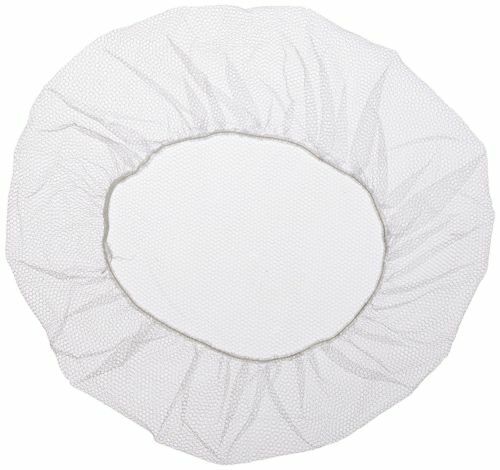 1000 Shield Safety 18~24″ Nylon Hair Net Cap White for Medical Food Service