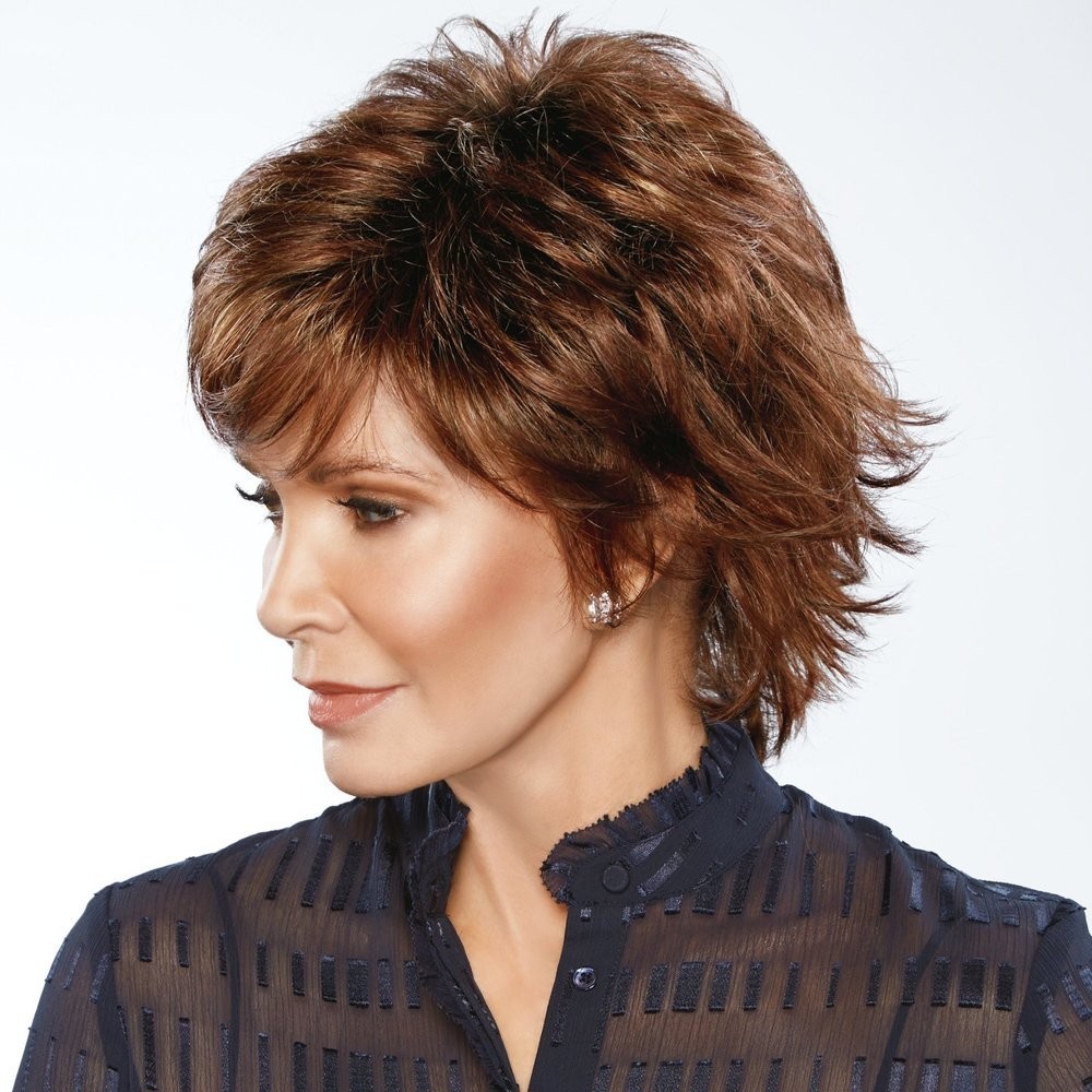 Paula Young Calla Wig by STYLE by Jaclyn Smith Modern Shag Wig with Flirty Bangs