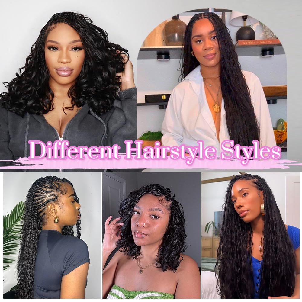 Maroochin Boho Human Hair Body Wave 27/30/613 100 Virgin Human Braiding Hair