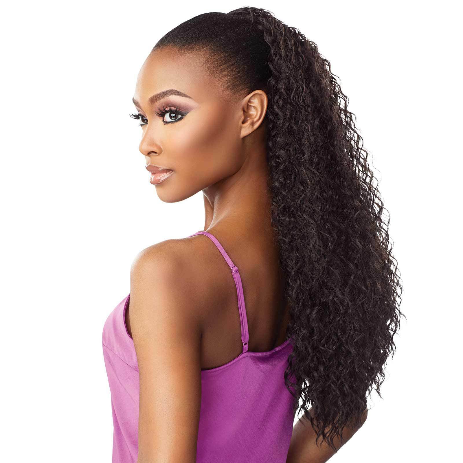 SENSATIONNEL INSTANT WEAVE DRAWSTRING CAP 002 HALF WIG