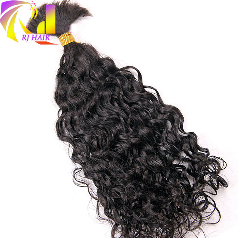 Loose Wave Brazilian Human Hair Bulk Curly Braiding Human Hair Bulk No Weft