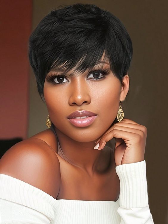 Pixie Cut Wig Human Hair Short Pixie Cut Wigs for Black Women Human Hair Wigs