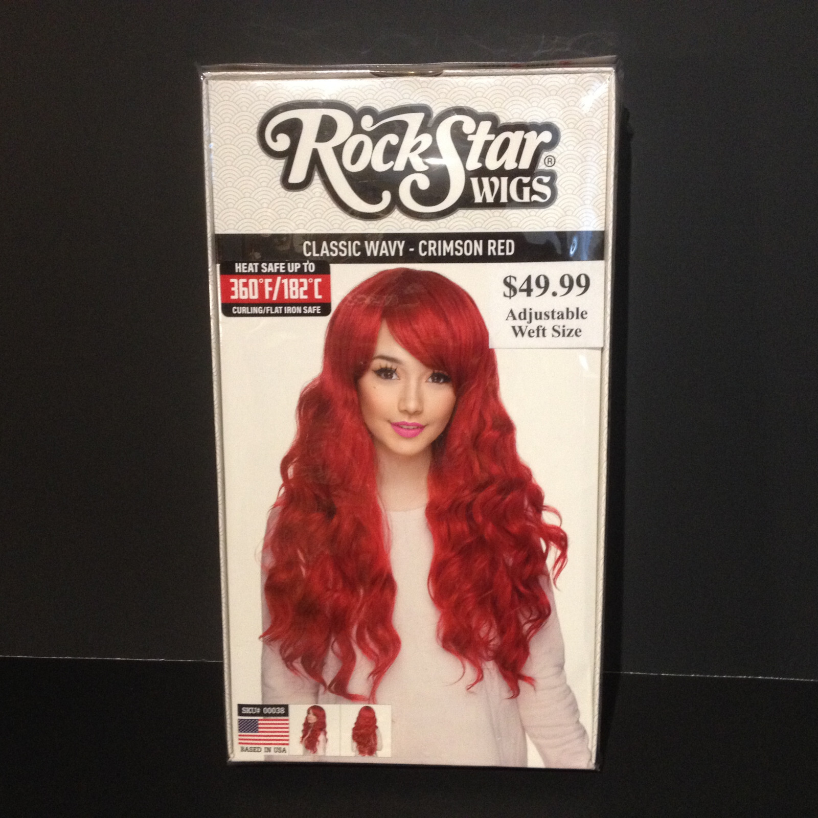 Rockstar Wig Cosplay Red Long Wavy Little Mermaid NEW Heat Style Safe ARIEL