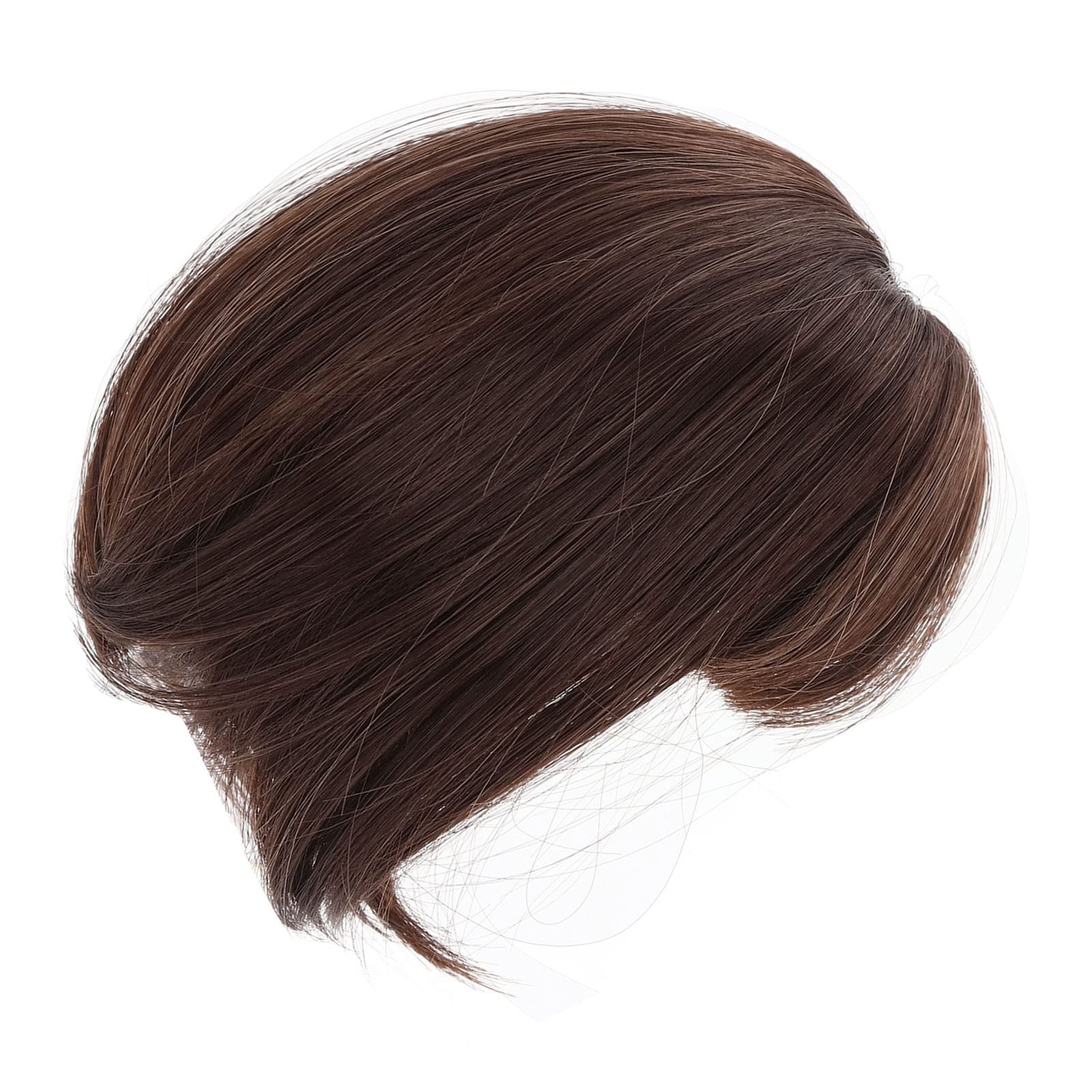 Fdit Doll Wig, Internal 1/3 doll size (21 ~ 24cm / 8.27 ~ 9.45in), Dark Brown