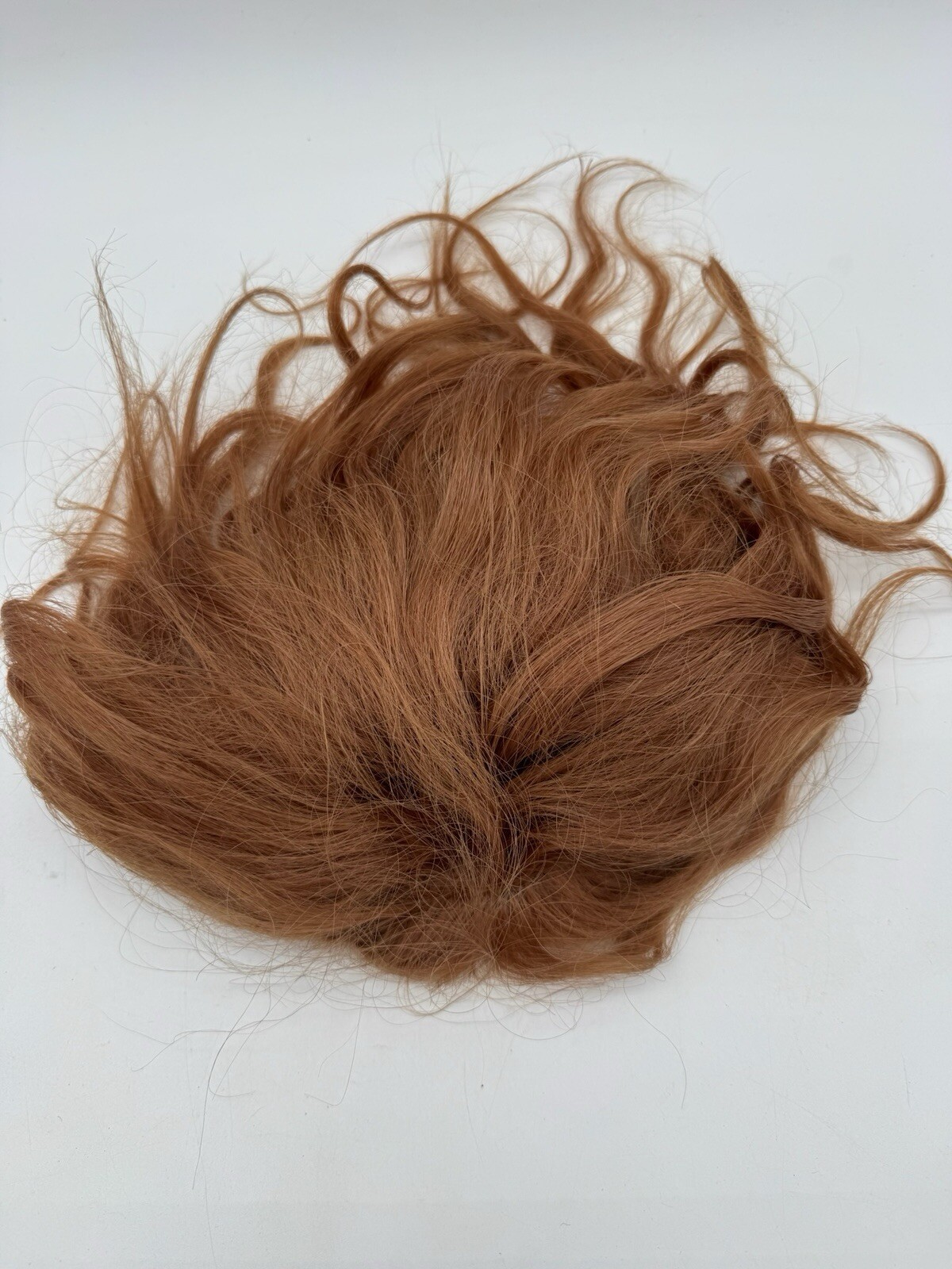 VTG 100% Human Hair 12″ Women’s Pre-Styled Brown-ish Wiglet Beauty Korea w/Case