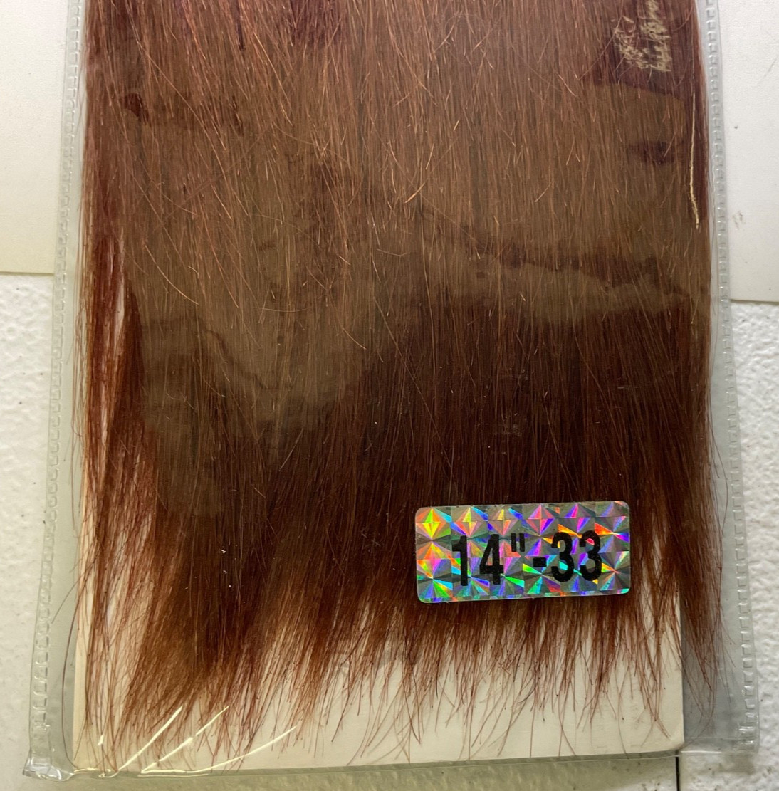 Model Model DreamWeaver 100% Human Hair Yaky 14″ Color 33, 1 Pack