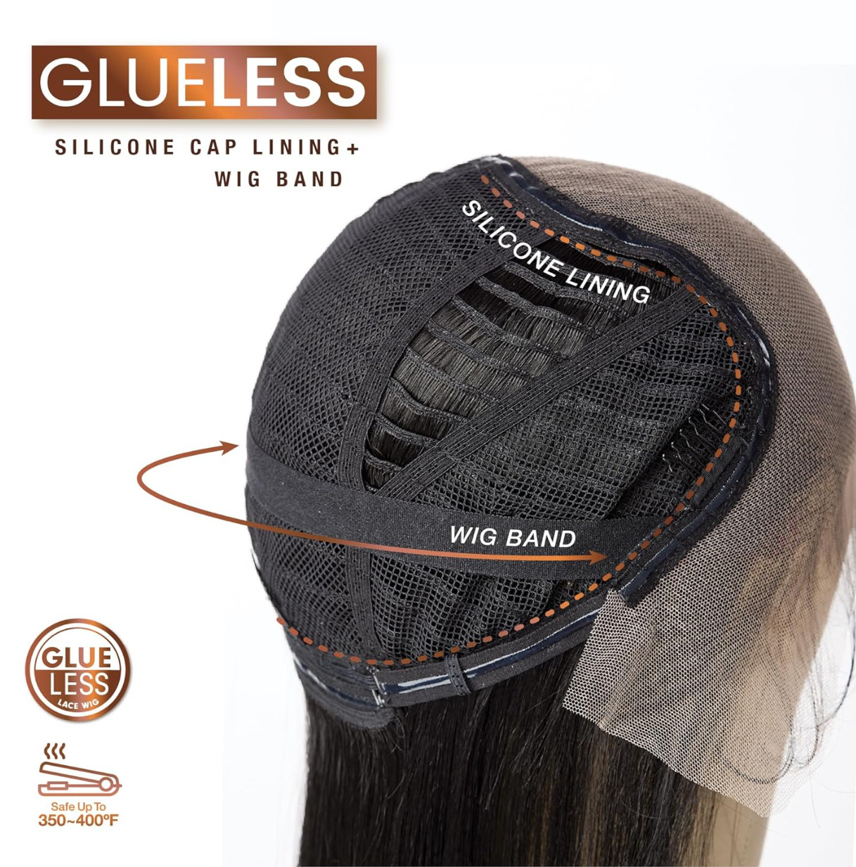 Sensationnel Bare Lace 13X6 Wigs Unit 4 Glueless Synthetic 1B OFFBLACK