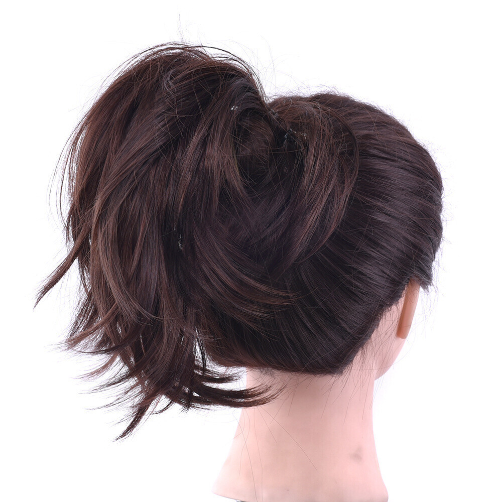 Messy Bun Hairpiece Comb Clip in Ponytails Pony Tail Hair Chignon Updo for Women