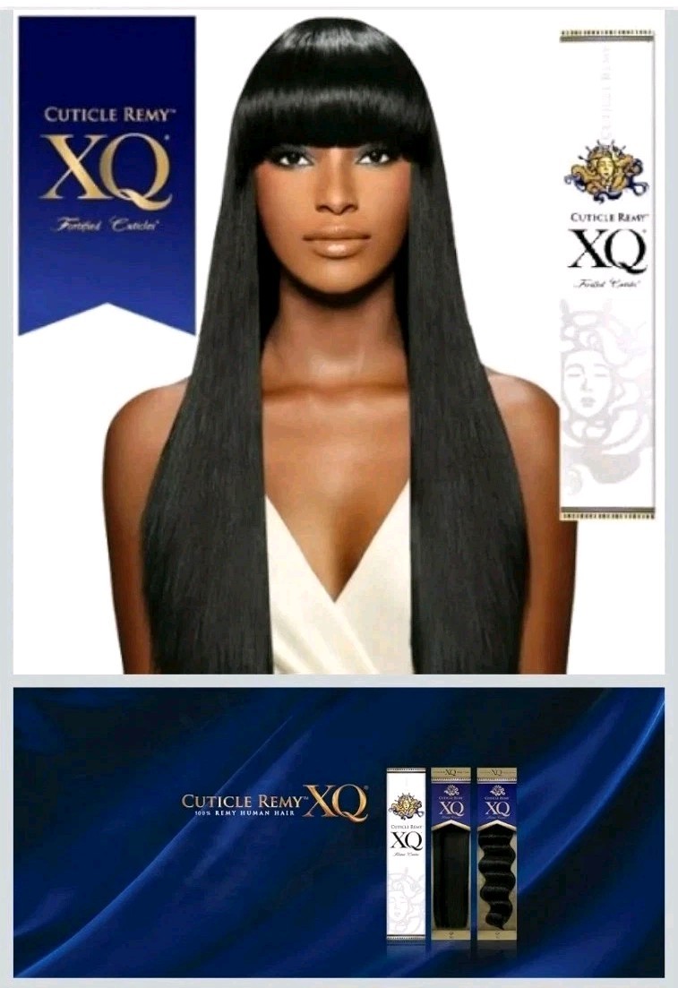 SHAKE AND GO | REMY YAKY XQ 100% HUMAN HAIR 18″ COLOR 1B STRAIGHT OFF BLACK