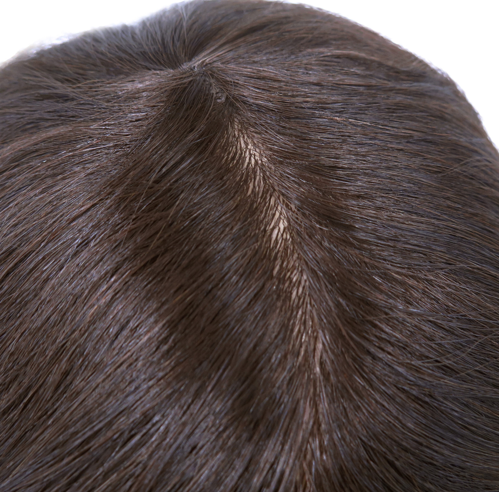 European Virgin Hair System Toupee Injection Skin Hairpieces Real Mens Wig #2