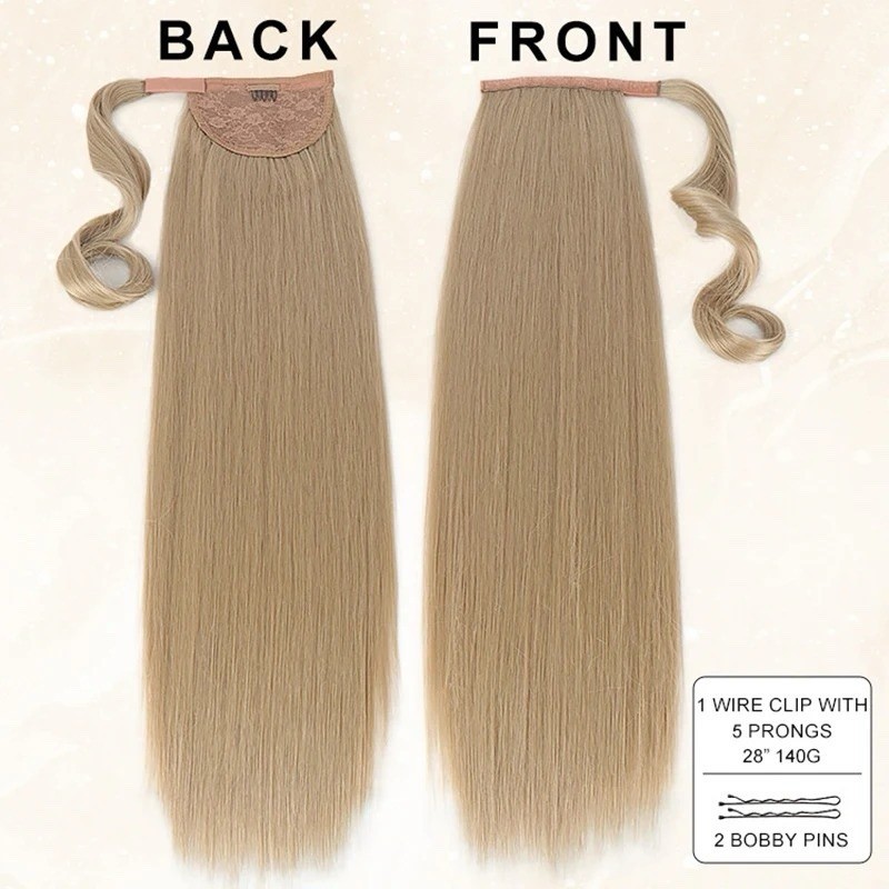 Wrap Up Pony Tail Hair Piece Extension 28 Inch Long New In Package