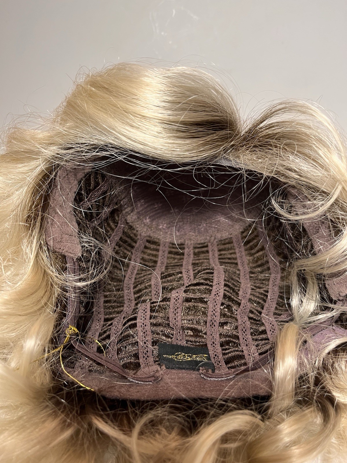 NWT Tony Of Beverly Haily Rooted Platinum Creamy Blonde Wig Lace Front
