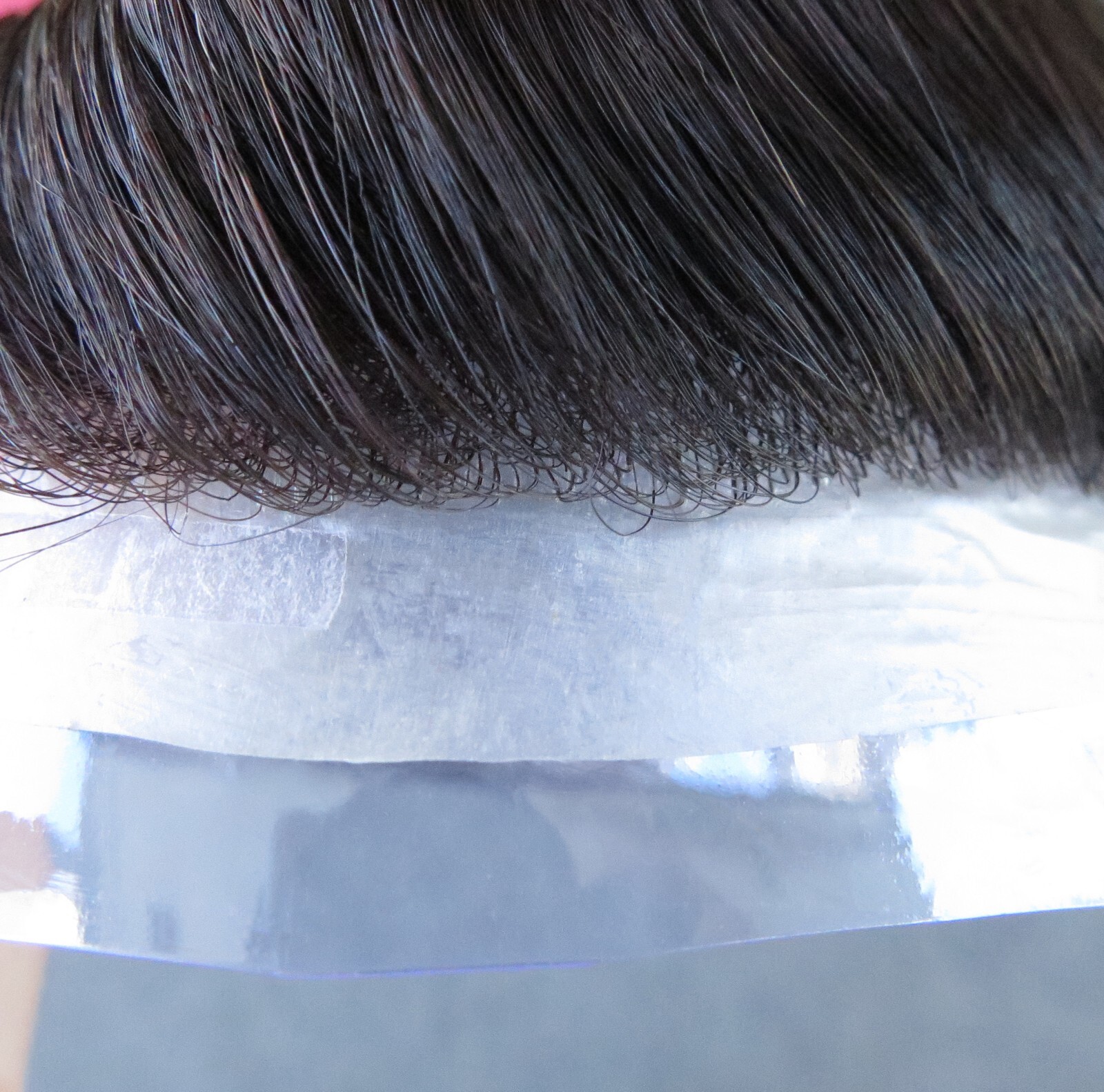 Mens Hair Replacement System Thin Skin Toupee BIO Hair Pieces Express Shipping