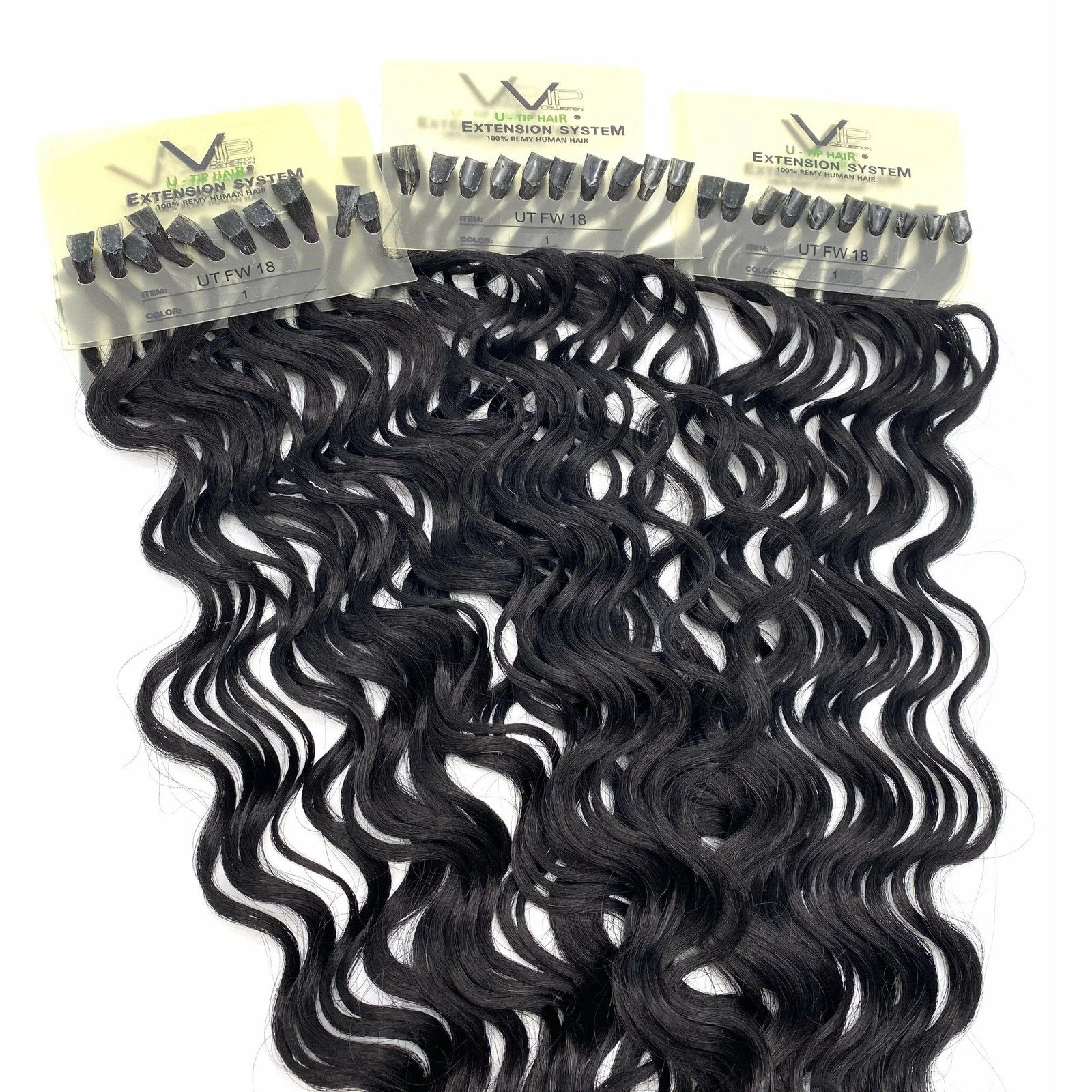 VIP U-Tip System / Curly 18″